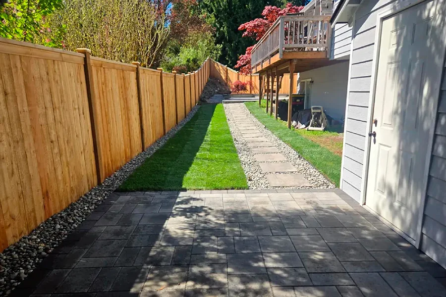 Before Landscape Lighting